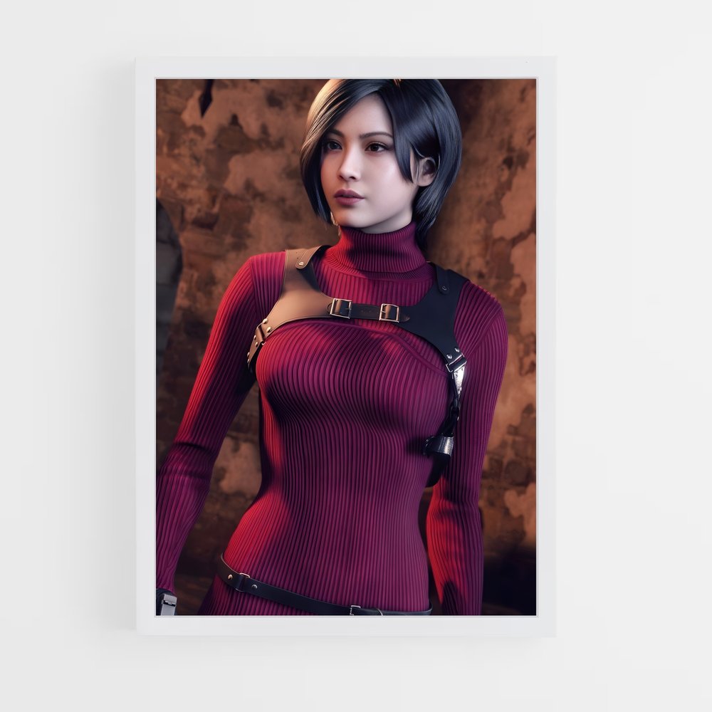 Poster Ada Evil – affiche Resident Evil (vue 3)